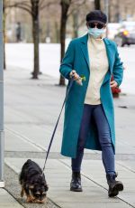 LILI REINHART Out with Her Dog in Vancouver 02/06/2021
