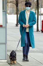 LILI REINHART Out with Her Dog in Vancouver 02/06/2021