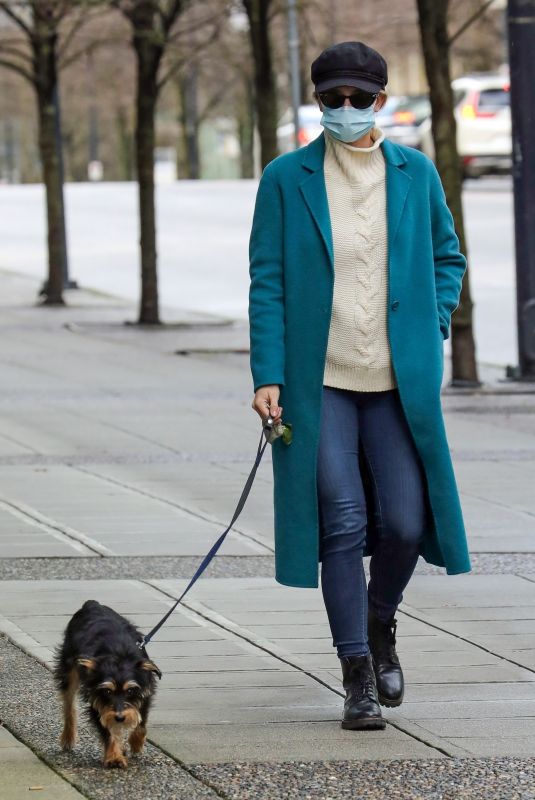 LILI REINHART Out with Her Dog in Vancouver 02/06/2021