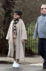 LILY ALLEN Out and About in Hampstead 02/02/2021