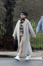LILY ALLEN Out and About in Hampstead 02/02/2021