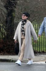 LILY ALLEN Out and About in Hampstead 02/02/2021