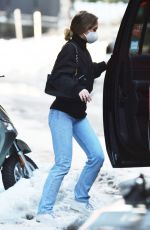 LILY-ROSE DEPP Out and About in New York 02/07/2021