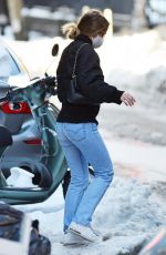 LILY-ROSE DEPP Out and About in New York 02/07/2021