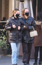 LILY-ROSE DEPP Out with a Friend in New York 02/08/2021