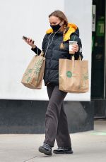 LILY-ROSE DEPP Shopping a Whole Foods in New York 02/17/2021