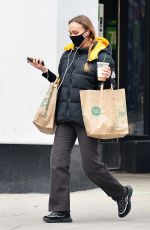LILY-ROSE DEPP Shopping a Whole Foods in New York 02/17/2021