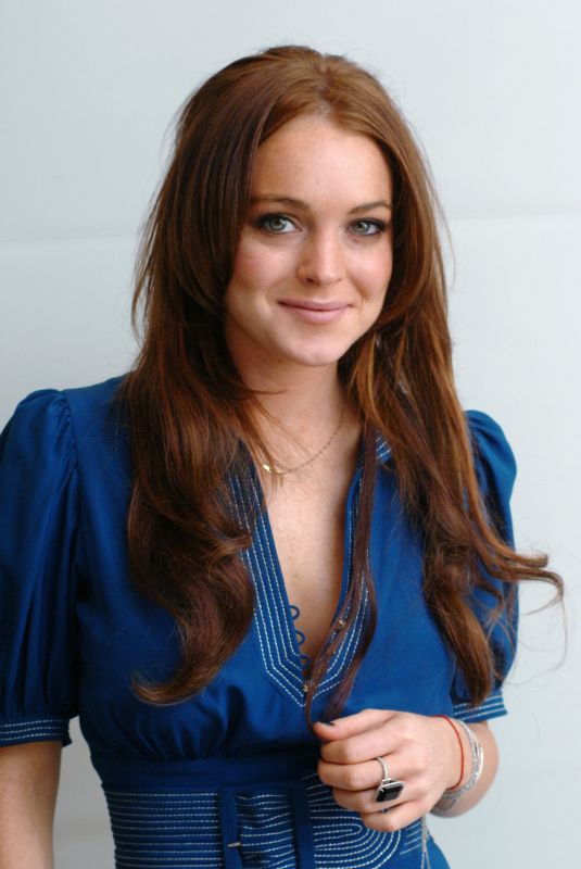 LINDSAY LOHAN - Just My Luck Press Conference 04/28/2006