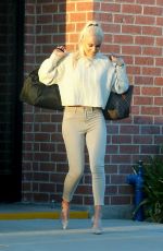 LINDSEY VONN Leaves a Photoshoot in Los Angeles 02/26/2021