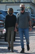 LISA RINNA Out for Lunch at Tra Di Noi in Malibu 02/06/2021