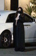 LISA VANDERPUMP Night Out in Los Angeles 02/02/2021