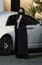 LISA VANDERPUMP Night Out in Los Angeles 02/02/2021
