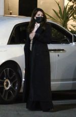 LISA VANDERPUMP Night Out in Los Angeles 02/02/2021