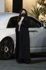 LISA VANDERPUMP Night Out in Los Angeles 02/02/2021