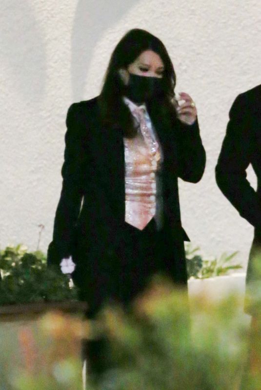 LISA VANDERPUMP Night Out in Los Angeles 02/02/2021