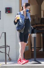LIV LO and Henry Golding Out for Breakfast in Los Angeles 02/06/2021
