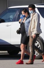 LIV LO and Henry Golding Out for Breakfast in Los Angeles 02/06/2021