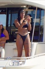 LIZ CAMBAGE in Bikini at a Yacht in St.Barth 02/02/2021
