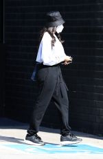 LORI HARVEY Leaves XIV Karats in Beverly Hills 02/03/2021