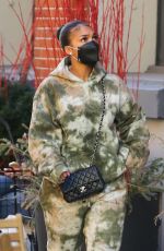 LORI HARVEY Out and About in New York 02/16/2021
