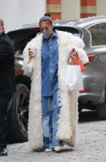 LORU HARVEY Out Shopping in New York 02/15/2021