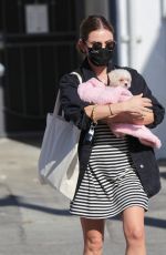 LUCY HALE Adopts a New Dog in Studio City 02/06/2021