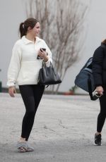 LUCY HALE and BAILEE MADISON Leaves Yoga Class in West Hollywood 02/15/2021