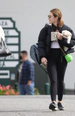 LUCY HALE and BAILEE MADISON Leaves Yoga Class in West Hollywood 02/15/2021