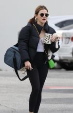 LUCY HALE and BAILEE MADISON Leaves Yoga Class in West Hollywood 02/15/2021