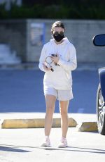 LUCY HALE Arrives at Alfred