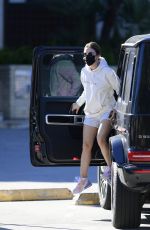 LUCY HALE Arrives at Alfred