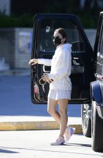 LUCY HALE Arrives at Alfred
