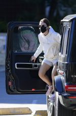 LUCY HALE Arrives at Alfred