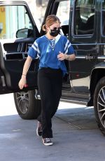 LUCY HALE at a Gas Station in Studio City 02/22/2021