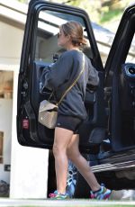 LUCY HALE Heading to a Gym in Studio City 02/24/2021