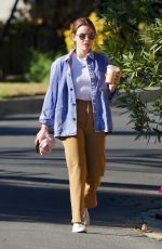 LUCY HALE Leaves a Friend