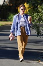 LUCY HALE Leaves a Friend