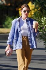 LUCY HALE Leaves a Friend