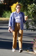 LUCY HALE Leaves a Friend