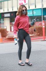 LUCY HALE Leaves Pilates Class in Los Angeles 02/09/2021