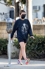 LUCY HALE Out for Coffee in Los Angeles 02/24/2021