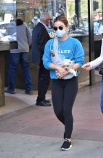 LUCY HALE Out for Coffee with a Friend in Los Angeles 02/16/2021