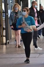 LUCY HALE Out for Coffee with a Friend in Los Angeles 02/16/2021