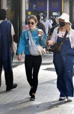 LUCY HALE Out for Coffee with a Friend in Los Angeles 02/16/2021