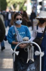 LUCY HALE Out for Coffee with a Friend in Los Angeles 02/16/2021