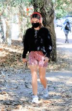 LUCY HALE Out Hiking in Studio City 02/12/2021