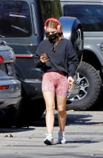 LUCY HALE Out Hiking in Studio City 02/12/2021