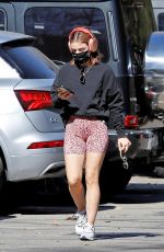 LUCY HALE Out Hiking in Studio City 02/12/2021