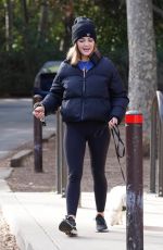 LUCY HALE Out Hiking with Her Dog at Fryman Canyon in Los Angeles 02/15/2021