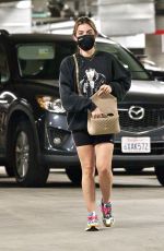 LUCY HALE Shopping at Whole Foods in Los Angeles February 02/24/2021
